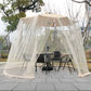 Moustiquaire de jardin avec anneau lestable et sac