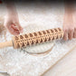 Rouleau à pâtisserie en bois à motifs de Noël