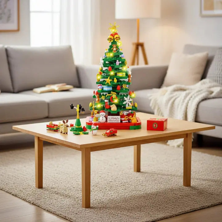 Arbre de fêtes à construire pièce par pièce