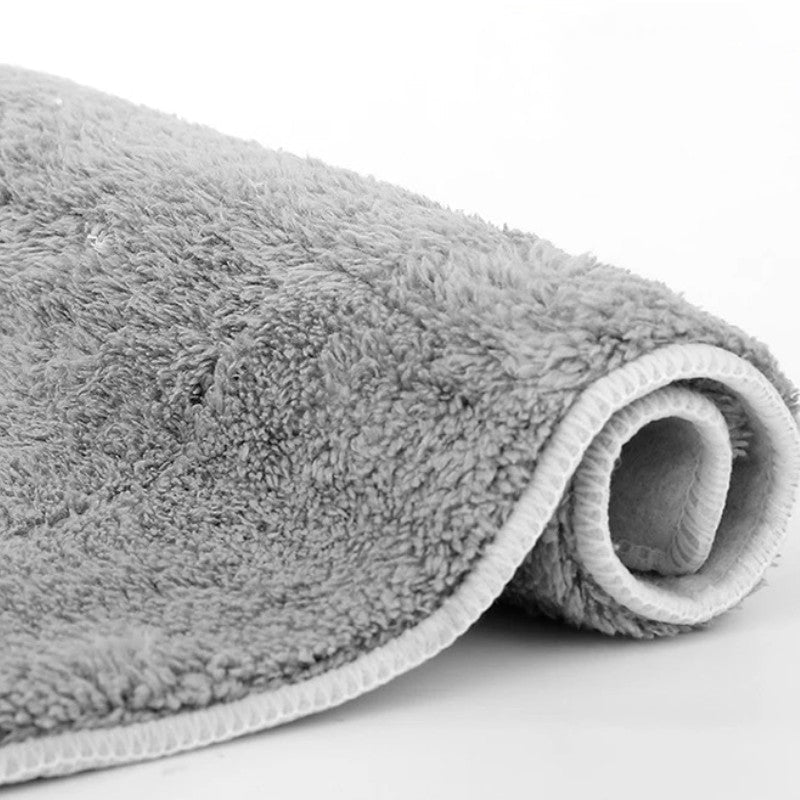 Balai plat télescopique pour sols secs et humides