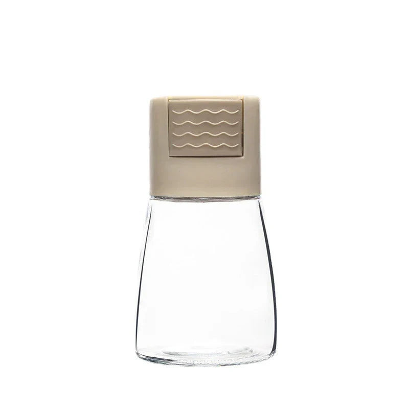 Lot de 2 pots doseurs à épices, 11,6 × 6,6 cm