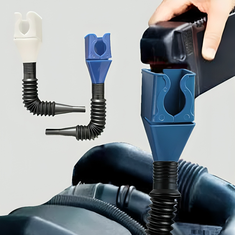Entonnoir flexible pour transvaser les liquides