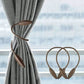 Embrasse de rideau flexible en aluminium et polyester 53 cm