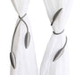 Embrasse de rideau flexible en aluminium et polyester 53 cm