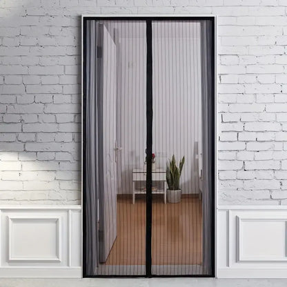 Moustiquaire de porte à fermeture magnétique