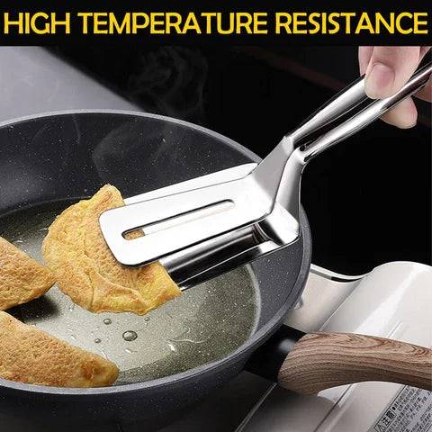 Pince spatule double face en acier inoxydable