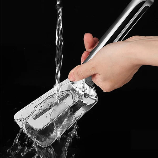 Pince spatule double face en acier inoxydable