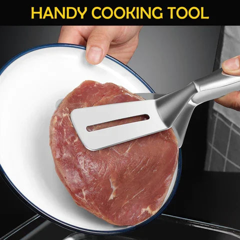 Pince spatule double face en acier inoxydable