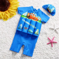 Ensemble de bain pour enfants en polyester et nylon