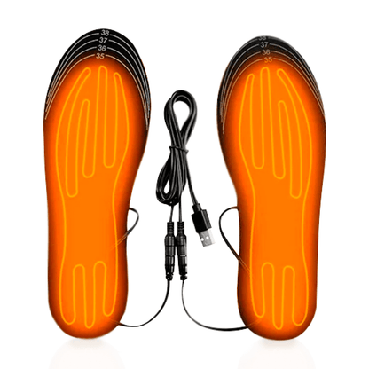 Semelles chauffantes USB ajustables par découpe