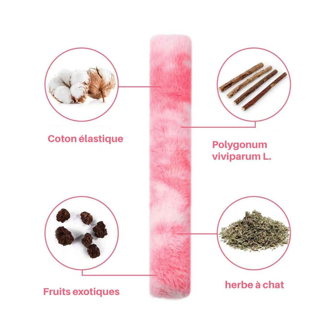 Felineau Coussin Jouet en Peluche à la Cataire pour Chat