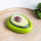 Boîte de conservation pour fruits coupés avec film souple