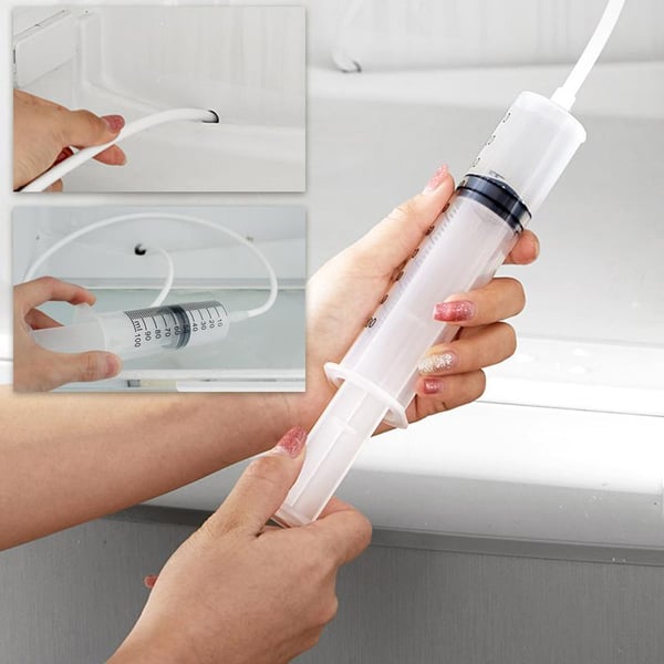 Brosse flexible pour évacuation de réfrigérateur, 155 cm