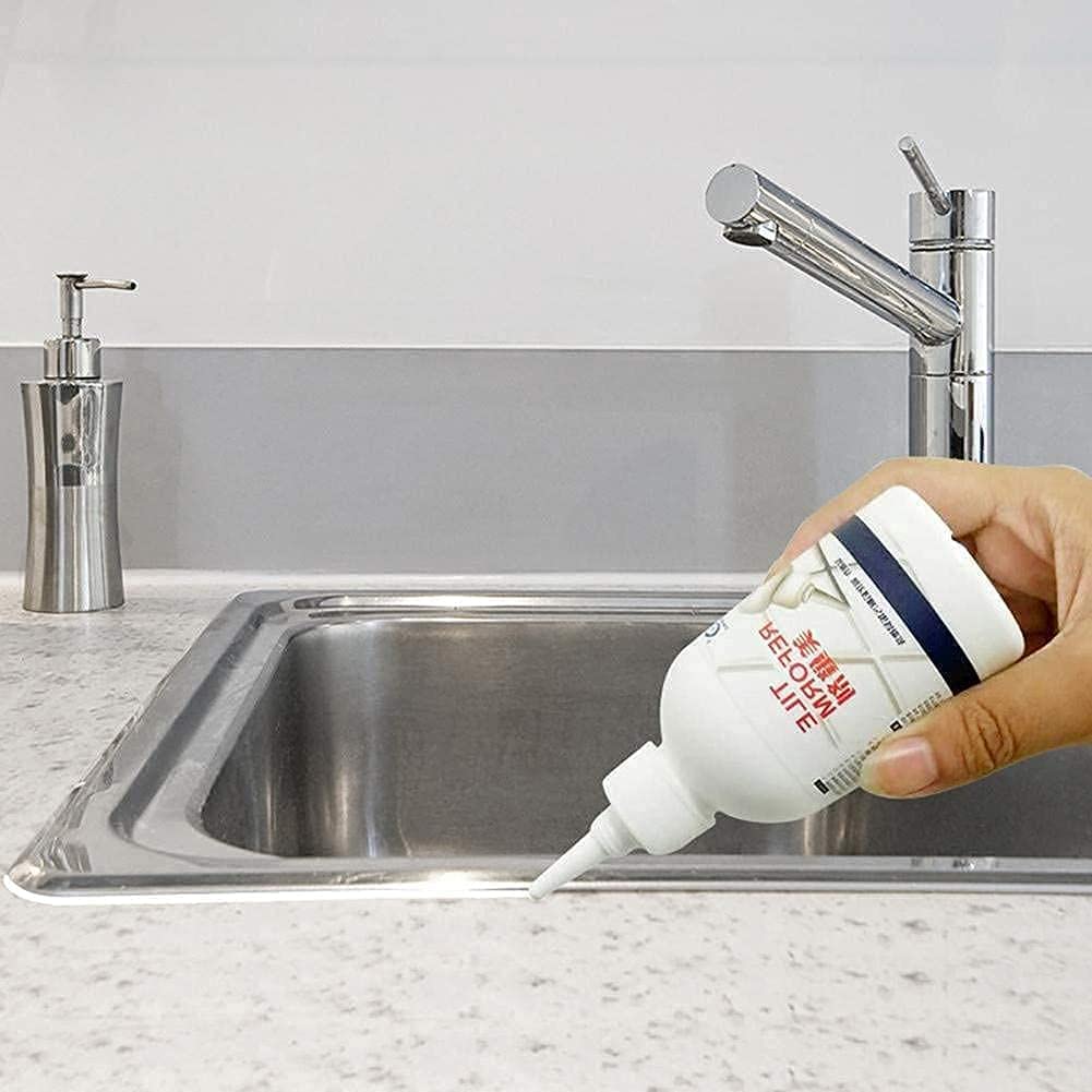 Lot de 2 produits de rénovation des joints blancs, 250 ml