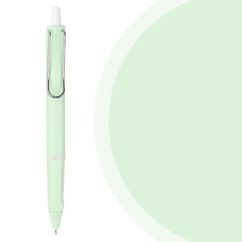 Lot de 3 stylos-plume rétractables à bouton