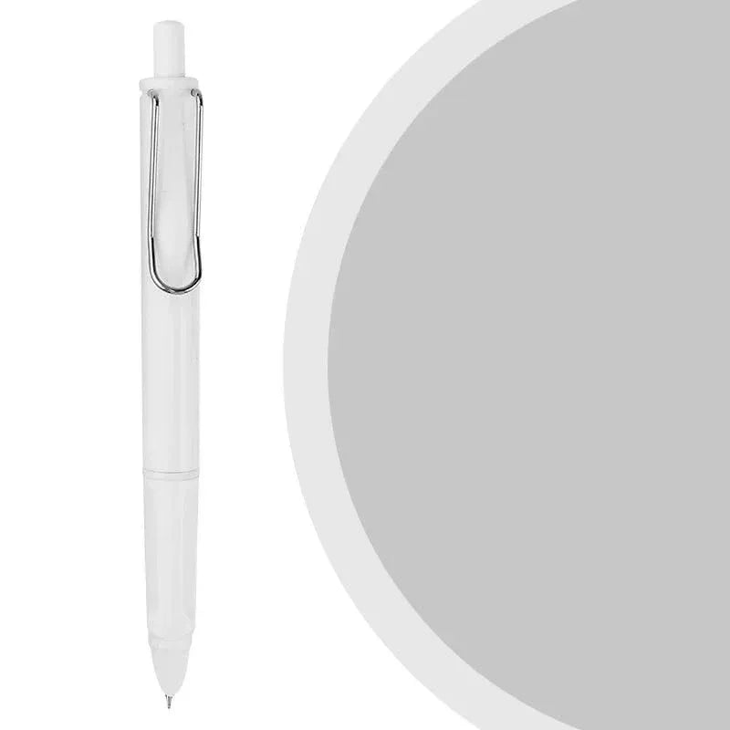 Lot de 3 stylos-plume rétractables à bouton