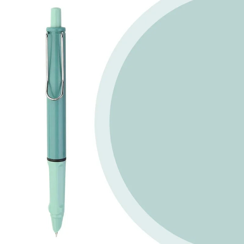 Lot de 3 stylos-plume rétractables à bouton