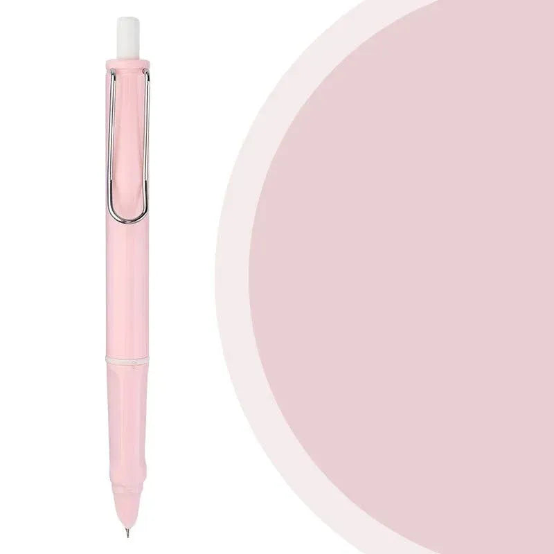 Lot de 3 stylos-plume rétractables à bouton
