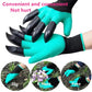 Gants de jardin à griffes de creusage – une paire