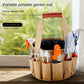 Outils de jardinage en métal avec sac de transport, 10 pièces