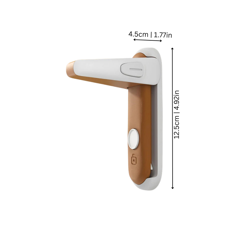 Bloque Porte Securite Chien Chat - Verrou Poignee - image 4