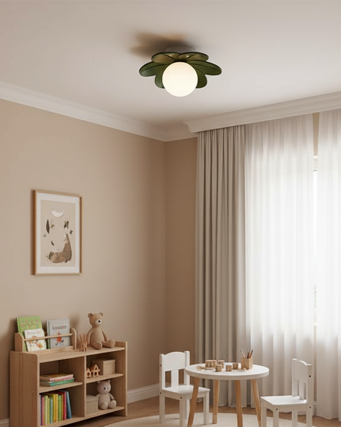 Plafonnier décoratif à douille G9, 24 × 13 cm