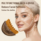 Brosse de massage facial ergonomique