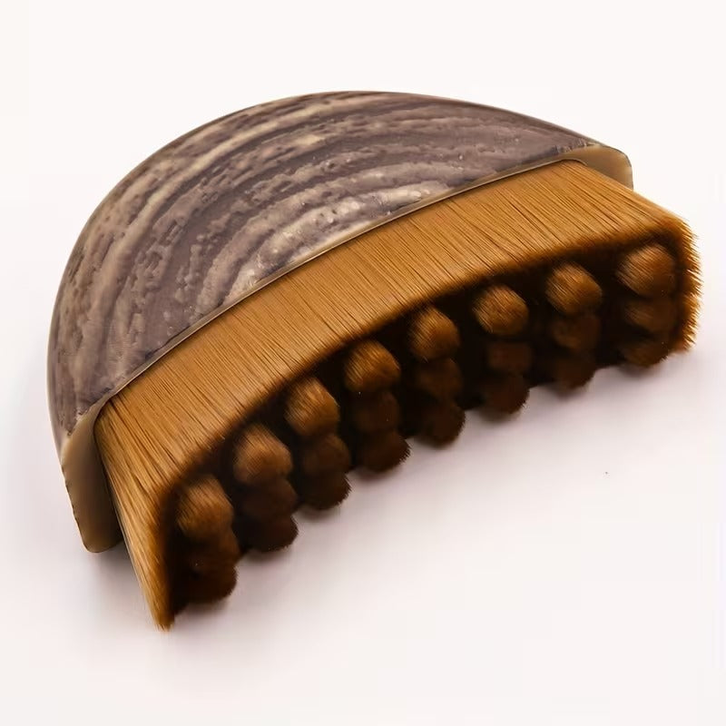 Brosse de massage facial ergonomique