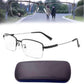 Lunettes à verres progressifs avec traitement antireflet