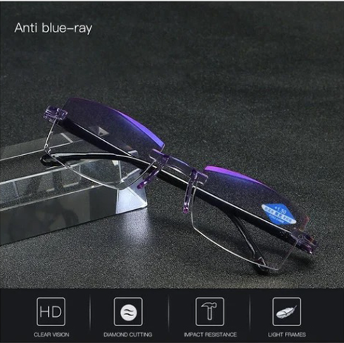 Lunettes de lecture progressives sans contour 16,7 g