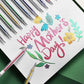 Stylos gel pailletés pour dessin et écriture
