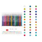 Stylos gel pailletés pour dessin et écriture