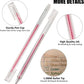 Stylos gel pailletés à pointe bille pour dessin et écriture