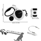 Laisse Retractable LED Chien - 5 m Rechargeable - image 2