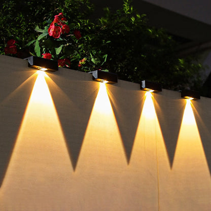 Lampe solaire de jardin à éclairage automatique, 12 × 4 cm