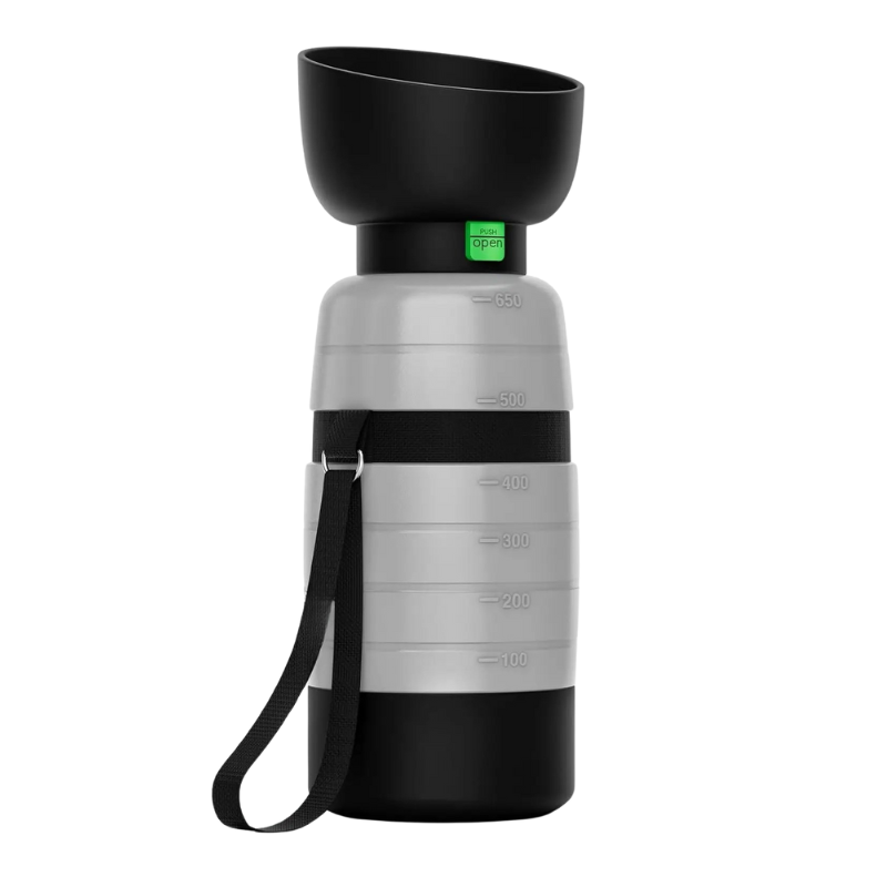 Gourde de Voyage Chien - Bouteille 3 en 1 650 ml - image 2