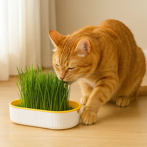 Felineau Bac à Herbe à Chat