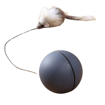 Felineau Balle Traqueur Rotative Lumineuse - Sphère Chasse Automatique