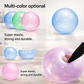Grande balle de jeu gonflable avec tube de gonflage