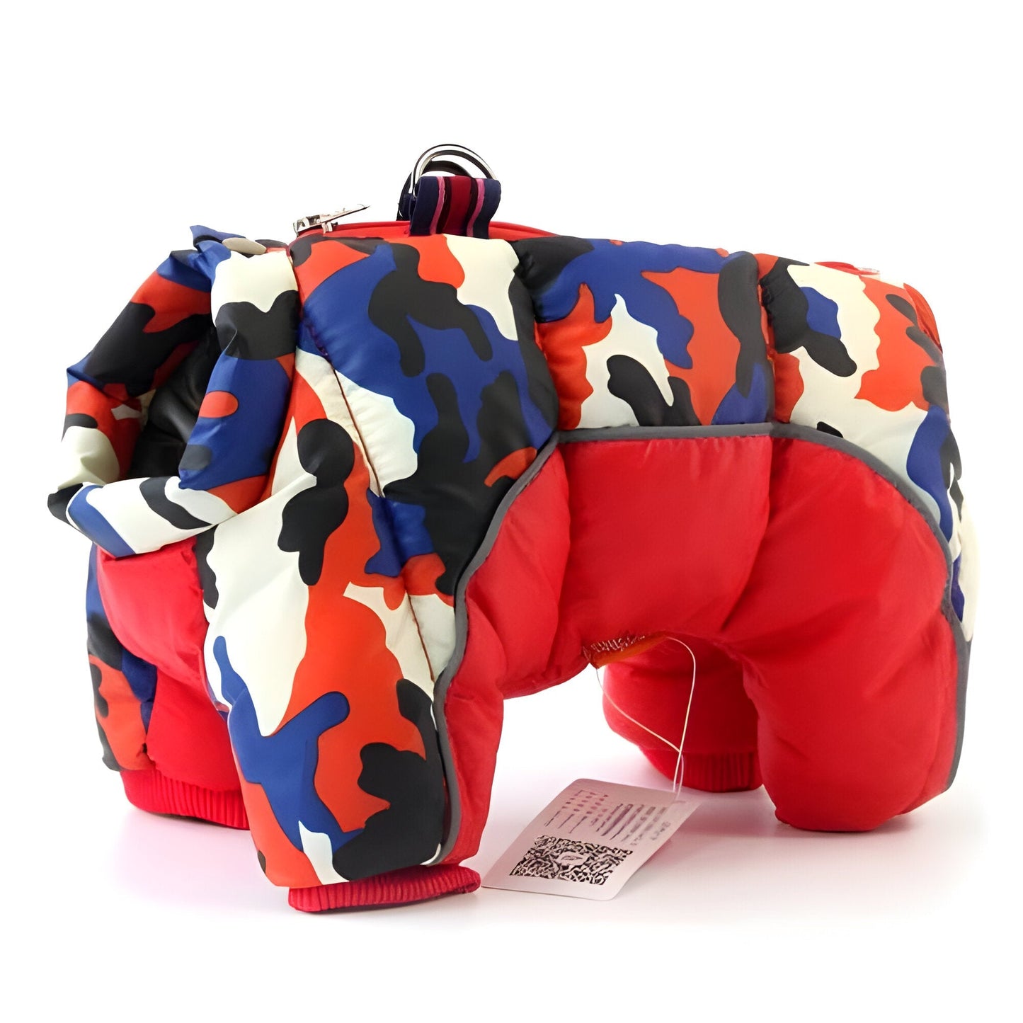Manteau d’Hiver Imperméable pour Chien – Parka Chaude avec Bandes Réfléchissantes et Anneau de Laisse