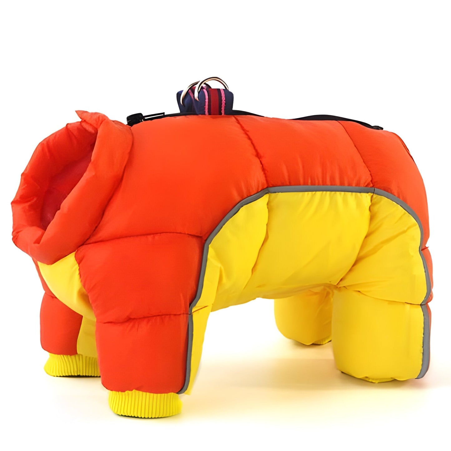 Manteau d’Hiver Imperméable pour Chien – Parka Chaude avec Bandes Réfléchissantes et Anneau de Laisse