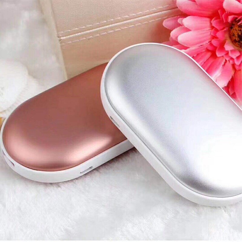 Chauffe-mains rechargeable avec fonction batterie externe, 5 200 mAh