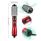 Brosse soufflante rotative avec 2 brosses interchangeables