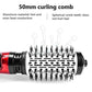 Brosse soufflante rotative avec 2 brosses interchangeables