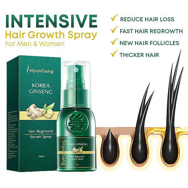 Spray capillaire au gingembre et au ginseng