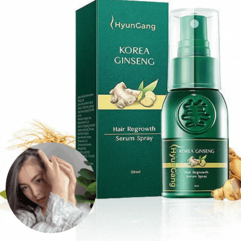 Spray capillaire au gingembre et au ginseng