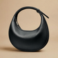 Sac demi-lune en similicuir à bandoulière réglable