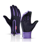 Gants d’hiver doublés polaire compatibles écrans tactiles