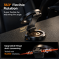 Support magnétique de téléphone pour voiture orientable à 360°