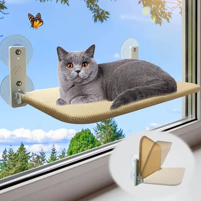 Hamac de fenêtre pour chat, 55 × 35 cm